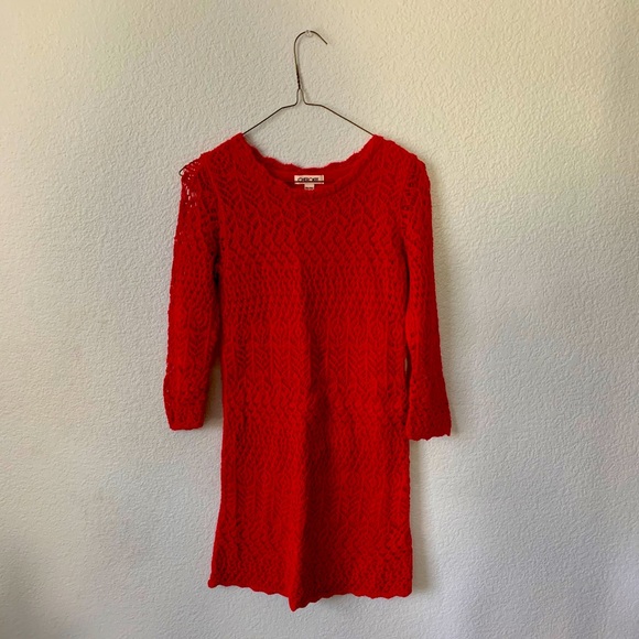 Beautiful Red Holiday Dress - Picture 1 of 3